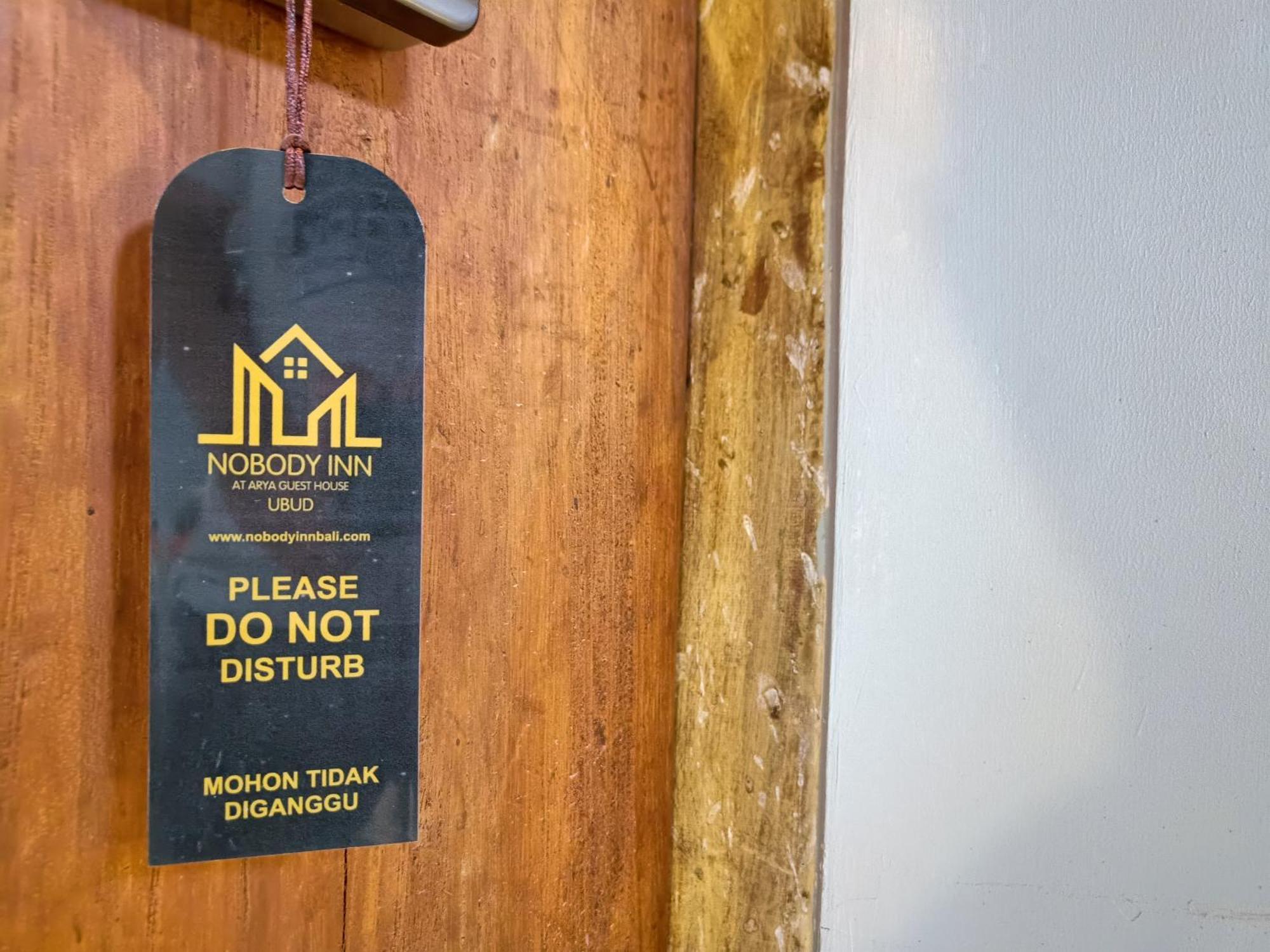 Nobody Inn Bali At Arya Guest House Ubud Buitenkant foto